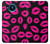 S2933 Pink Lips Kisses on Black Hülle Schutzhülle Taschen für Nokia 8.3 5G