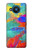 S2942 Brush Stroke Painting Hülle Schutzhülle Taschen für Nokia 8.3 5G