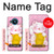 S3025 Pink Maneki Neko Lucky Cat Hülle Schutzhülle Taschen für Nokia 8.3 5G