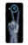 S3101 X-ray Peace Sign Fingers Hülle Schutzhülle Taschen für Nokia 8.3 5G