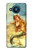 S3184 Little Mermaid Painting Hülle Schutzhülle Taschen für Nokia 8.3 5G