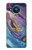 S3676 Colorful Abstract Marble Stone Hülle Schutzhülle Taschen für Nokia 8.3 5G