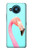 S3708 Pink Flamingo Hülle Schutzhülle Taschen für Nokia 8.3 5G