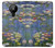 S0997 Claude Monet Water Lilies Hülle Schutzhülle Taschen für Nokia 5.3