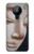 S1255 Buddha Face Hülle Schutzhülle Taschen für Nokia 5.3