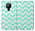 S1723 Mint Chevron Zigzag Hülle Schutzhülle Taschen für Nokia 5.3