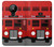 S2058 England British Double Decker Bus Hülle Schutzhülle Taschen für Nokia 5.3