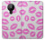 S2214 Pink Lips Kisses Hülle Schutzhülle Taschen für Nokia 5.3