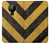 S2231 Yellow and Black Line Hazard Striped Hülle Schutzhülle Taschen für Nokia 5.3