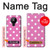 S2358 Pink Polka Dots Hülle Schutzhülle Taschen für Nokia 5.3