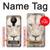 S2399 White Lion Face Hülle Schutzhülle Taschen für Nokia 5.3