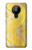 S2713 Yellow Snake Skin Graphic Printed Hülle Schutzhülle Taschen für Nokia 5.3