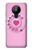 S2847 Pink Retro Rotary Phone Hülle Schutzhülle Taschen für Nokia 5.3