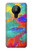 S2942 Brush Stroke Painting Hülle Schutzhülle Taschen für Nokia 5.3