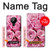 S2943 Pink Rose Hülle Schutzhülle Taschen für Nokia 5.3