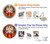 S3023 Japan Good Luck Daruma Doll Hülle Schutzhülle Taschen für Nokia 5.3