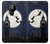 S3249 Peter Pan Fly Full Moon Night Hülle Schutzhülle Taschen für Nokia 5.3