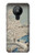 S3350 Utagawa Hiroshige Drum Bridge Yuhi Hill in Meguro Hülle Schutzhülle Taschen für Nokia 5.3