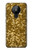 S3388 Gold Glitter Graphic Print Hülle Schutzhülle Taschen für Nokia 5.3