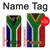 S3464 South Africa Flag Hülle Schutzhülle Taschen für Nokia 5.3