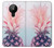 S3711 Pink Pineapple Hülle Schutzhülle Taschen für Nokia 5.3