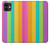S3678 Colorful Rainbow Vertical Hülle Schutzhülle Taschen für iPhone 11