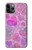 S3710 Pink Love Heart Hülle Schutzhülle Taschen für iPhone 11 Pro