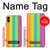 S3678 Colorful Rainbow Vertical Hülle Schutzhülle Taschen für iPhone X, iPhone XS