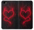 S3682 Devil Heart Hülle Schutzhülle Taschen für iPhone 5 5S SE