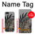 S3692 Gray Black Palm Leaves Hülle Schutzhülle Taschen für iPhone 5 5S SE