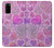 S3710 Pink Love Heart Hülle Schutzhülle Taschen für Samsung Galaxy S20