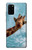 S3680 Cute Smile Giraffe Hülle Schutzhülle Taschen für Samsung Galaxy S20 Plus, Galaxy S20+