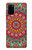 S3694 Hippie Art Pattern Hülle Schutzhülle Taschen für Samsung Galaxy S20 Plus, Galaxy S20+