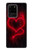 S3682 Devil Heart Hülle Schutzhülle Taschen für Samsung Galaxy S20 Ultra