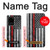 S3687 Firefighter Thin Red Line American Flag Hülle Schutzhülle Taschen für Samsung Galaxy S20 Ultra