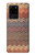 S3752 Zigzag Fabric Pattern Graphic Printed Hülle Schutzhülle Taschen für Samsung Galaxy S20 Ultra