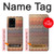 S3752 Zigzag Fabric Pattern Graphic Printed Hülle Schutzhülle Taschen für Samsung Galaxy S20 Ultra