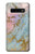 S3717 Rose Gold Blue Pastel Marble Graphic Printed Hülle Schutzhülle Taschen für Samsung Galaxy S10 Plus
