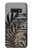S3692 Gray Black Palm Leaves Hülle Schutzhülle Taschen für Samsung Galaxy S10e