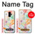 S3705 Pastel Floral Flower Hülle Schutzhülle Taschen für Samsung Galaxy S9 Plus