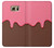 S3754 Strawberry Ice Cream Cone Hülle Schutzhülle Taschen für Samsung Galaxy S6