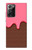 S3754 Strawberry Ice Cream Cone Hülle Schutzhülle Taschen für Samsung Galaxy Note 20 Ultra, Ultra 5G
