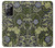 S3792 William Morris Hülle Schutzhülle Taschen für Samsung Galaxy Note 20 Ultra, Ultra 5G