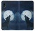 S3693 Grim White Wolf Full Moon Hülle Schutzhülle Taschen für Samsung Galaxy A10e