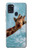S3680 Cute Smile Giraffe Hülle Schutzhülle Taschen für Samsung Galaxy A21s