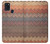 S3752 Zigzag Fabric Pattern Graphic Printed Hülle Schutzhülle Taschen für Samsung Galaxy A21s
