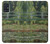 S3674 Claude Monet Footbridge and Water Lily Pool Hülle Schutzhülle Taschen für Samsung Galaxy A51