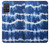 S3671 Blue Tie Dye Hülle Schutzhülle Taschen für Samsung Galaxy A71
