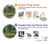 S3674 Claude Monet Footbridge and Water Lily Pool Hülle Schutzhülle Taschen für Samsung Galaxy J3 (2018), J3 Star, J3 V 3rd Gen, J3 Orbit, J3 Achieve, Express Prime 3, Amp Prime 3