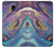 S3676 Colorful Abstract Marble Stone Hülle Schutzhülle Taschen für Samsung Galaxy J3 (2018), J3 Star, J3 V 3rd Gen, J3 Orbit, J3 Achieve, Express Prime 3, Amp Prime 3